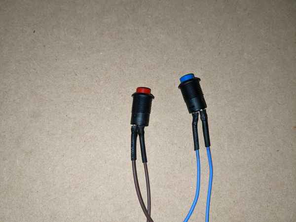 heatshrink on Switch Wires